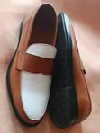 Corporate and Casual Leather Loafers - Men's - 1