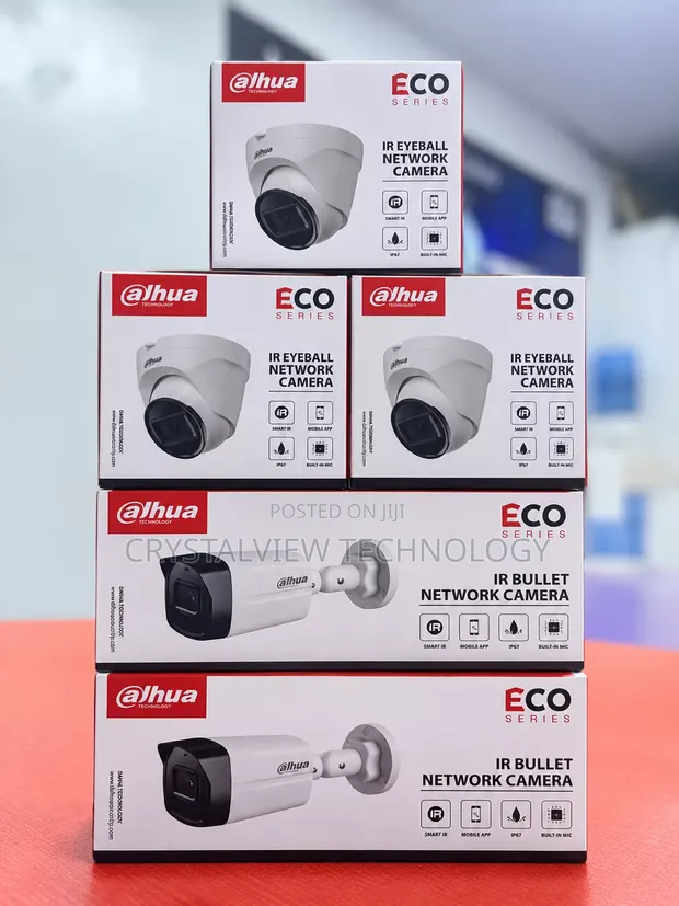 Dahua 4MP IP Kamera mai Sauti (Eco Series) - 1