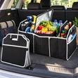 Foldable Car Boot Organizer with Cooler Compartment - 2