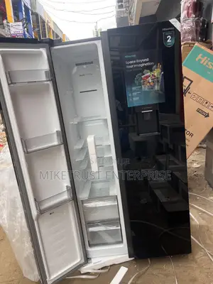 Hisense 529L Baki Inverter Side-by-Side Refrigerator da Dispenser