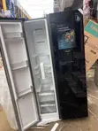 Hisense 529L Black Inverter Side-by-Side Refrigerator with Dispenser - 1