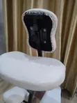 Foldable Adjustable Leather Massage Chair - 3