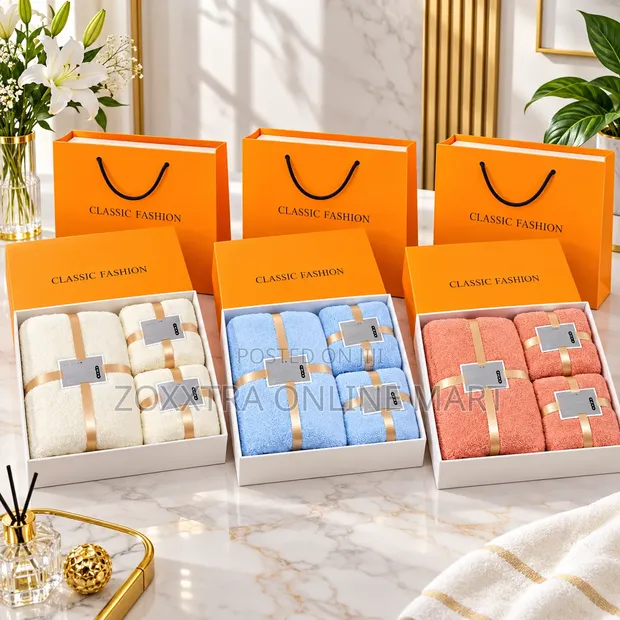 3-Piece Luxury Towel Gift Set - 1