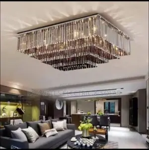 Nordic Crystal Chandelier Lamp - Living Room/Bedroom