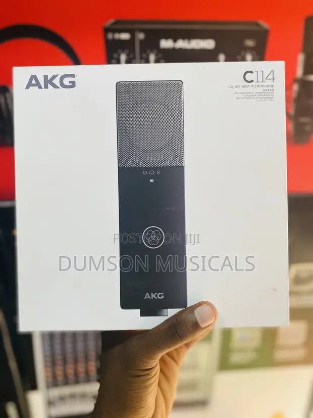 AKG C114 Professional Large-Diaphragm Condenser Microphone - 1