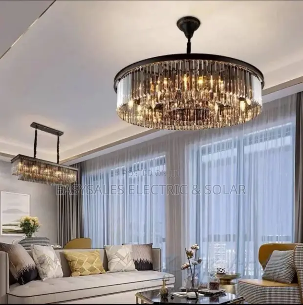 Modern LED Crystal Chandelier - 1