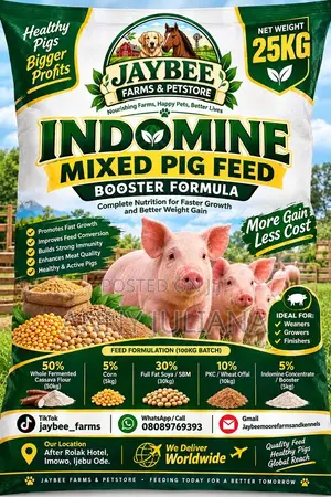 Indomine Mixed Pig Feed - 25kg
