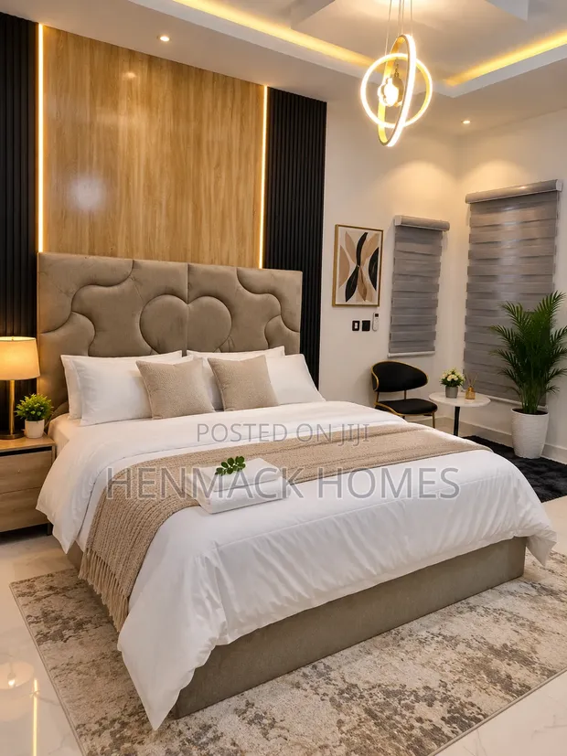 Furnished 2-Bedroom Apartment for Rent in Sangotedo, Lekki - 1