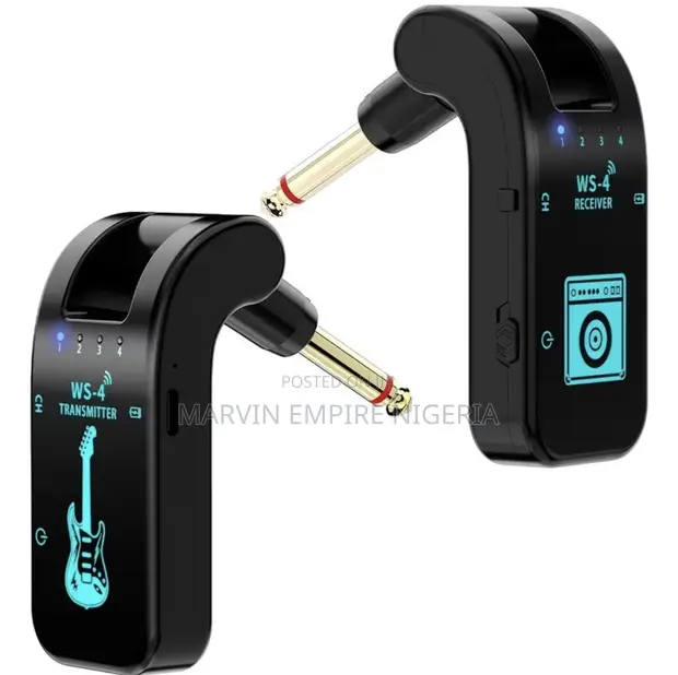 Professional Wireless Transmitter & Receiver for Musical Instruments - 1