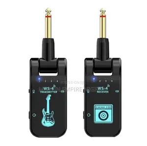Professional Wireless Transmitter & Receiver for Musical Instruments