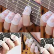4pcs Silicone Guitar Finger Picks - Brand New - 5
