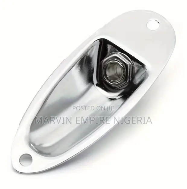 ST Style Guitar Jack Port - Silver - 1