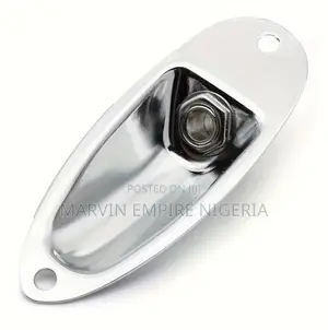 ST Style Guitar Jack Port - Silver