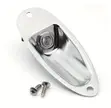ST Style Guitar Jack Port - Silver - 4