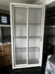 Modern Aluminum Display Showcase with Sliding Doors - 1