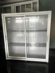 Modern Aluminum Display Showcase with Sliding Doors - 2