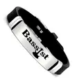 Bassist Designed 202 Stainless Steel Silicone Bracelet - 4