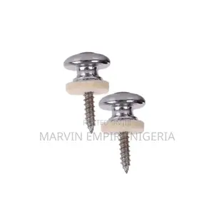 2pcs Mushroom Head Padded Guitar Strap Pins
