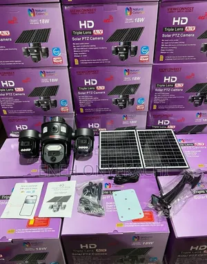 Brand New Solar PTZ Security Cameras