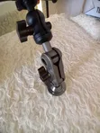 Heavy Duty Drill Base Tablet Holder Car Mount, 360° Adjustable - 4