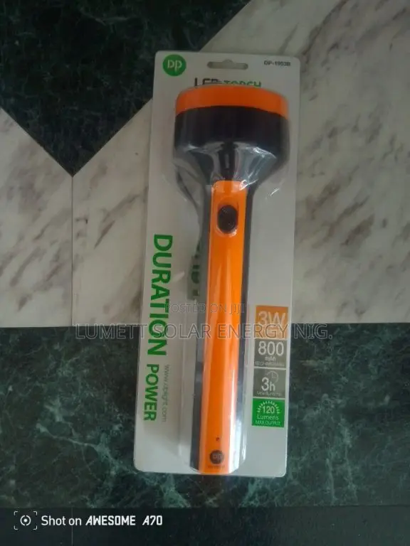 DP 3W Powerful LED Flashlight - 1