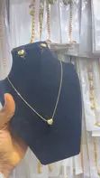 LR Gold Jewelry Set - Women's Casual/Daily Wear - 1
