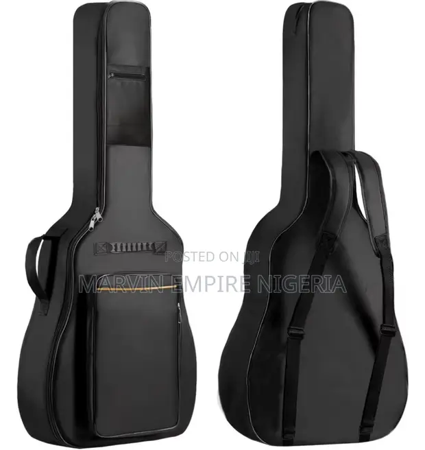 Padded Acoustic Guitar Gig Bag with Adjustable Straps - 1