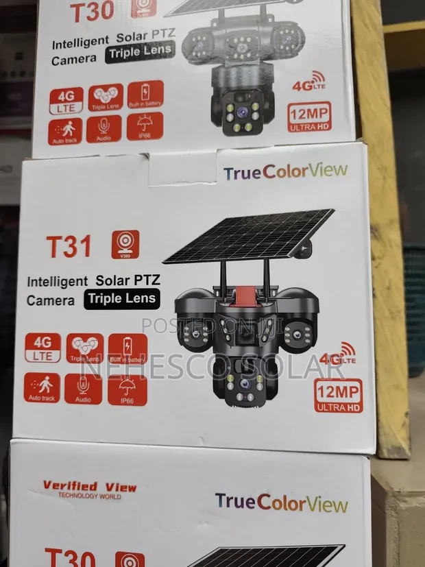 T31 Intelligent Outdoor Solar Security Camera - 1
