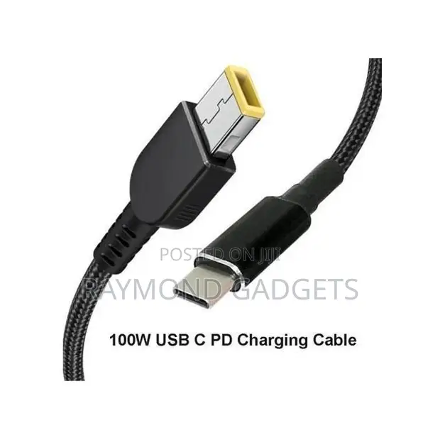 USB-C PD zu Lenovo Square Tip Laptop Cajin Kabel 100W - 1