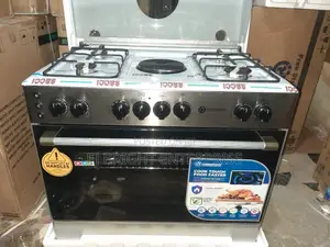 Thermocool 4+1 Burner Standing Gas Cooker with Oven