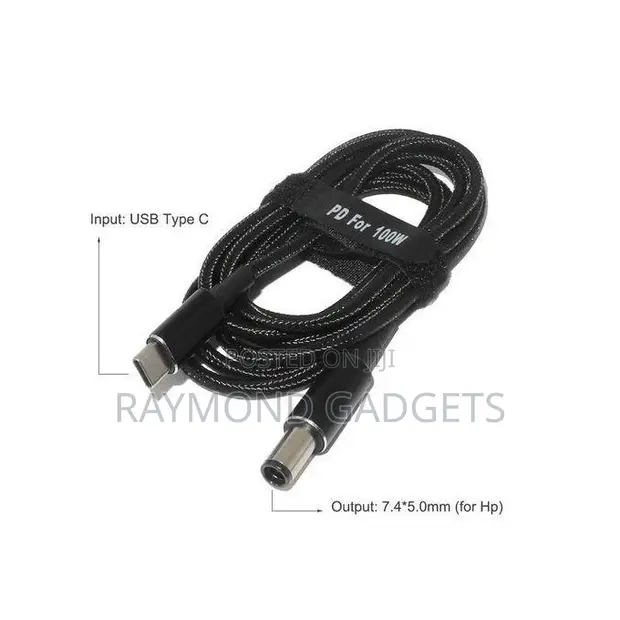 USB-C PD zu HP Big Pin Laptop Cajin Katin 100W - 1