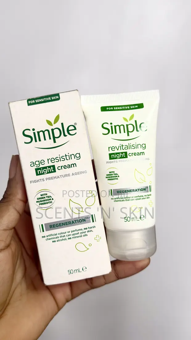 Simple Age Resisting Night Cream 50ml - 1