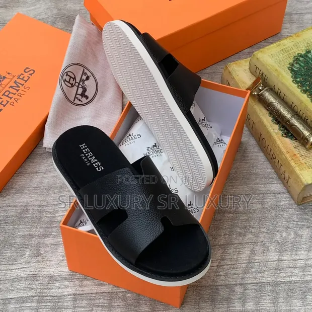 Premium Hermes Slippers - Brand New - 1