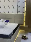 Brand New Floating Bed Frame with Cladding & LED Lights - 1