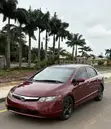 Honda Civic 2009 Burgundy - 5