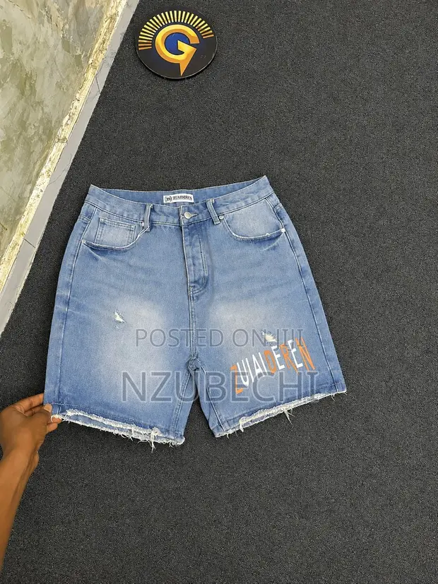 Jean Shorts masu Inganci (Size 32-38) - 1