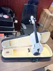 White Acoustic Violin - Full Size, Brand New - 1