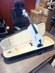 White Acoustic Violin - Full Size, Brand New - 2