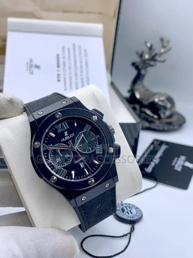 Hublot Leather Watch - Sabon Kayi - 1