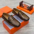 Brown Leather Classic Loafers - Girman 41-44 - 2