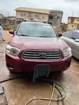 Toyota Highlander 2008 Maroon - 4
