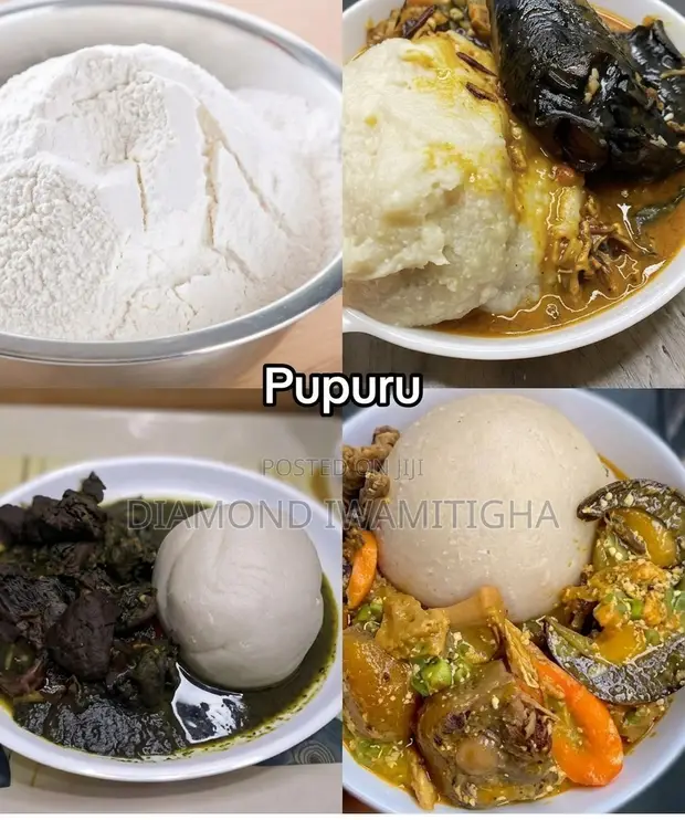 Quality Pupuru | Nigerian Cassava Flour - 1