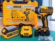 INGCO 20V Cordless Impact Wrench Kit - Brushless - 1