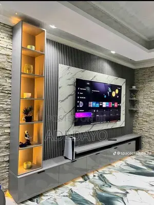 Adexbankky Luxury TV Console with Drawers
