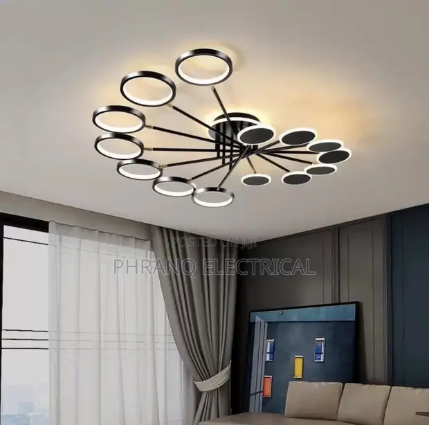 Creative Rings LED Chandelier - 1