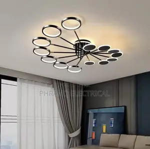 Creative Rings LED Chandelier