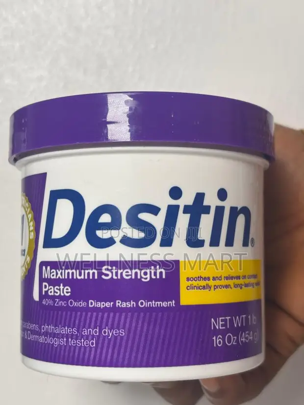 Desitin Maximum Strength Diaper Rash Paste 4oz | 40% Zinc - 1