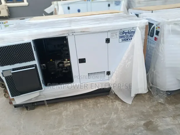 Perkins 100kVA Soundproof Diesel Generator - 1