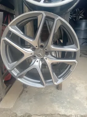 21-inch Mercedes-Benz GLE Grey & Stainless Wheels