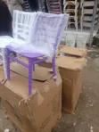 Home Interiors Children's Chair - Brand New Pink Plastic - 2